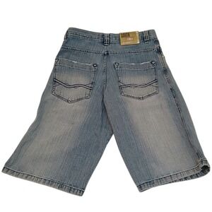 VTG Southpole Jean Shorts Mens 34 Baggy Fit Y2K Skater Hip Hop Denim Distressed
